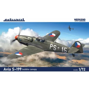 Eduard - S-199 bubble canopy 1/72 EDUARD-WEEKEND