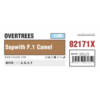 Eduard - 1/48 Sopwith F.1 Camel OVERTREES