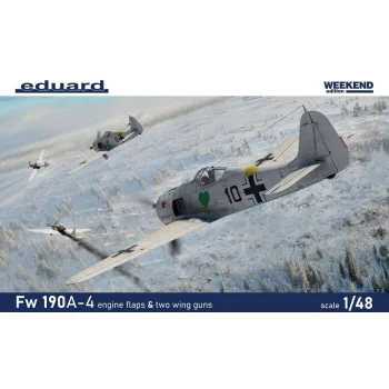   Eduard - Fw 190A-4 w/ engine flaps & 2-gun wings 1/48 Weekend edition