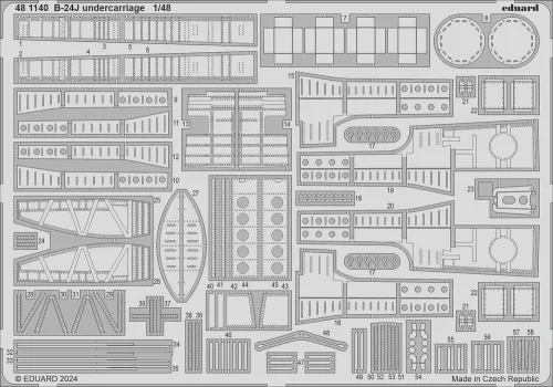 Eduard - B-24J PART II  HOBBY BOSS