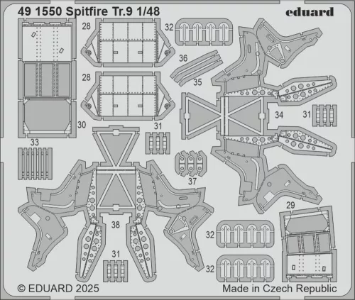 Eduard - Spitfire Tr.9 for Airfix