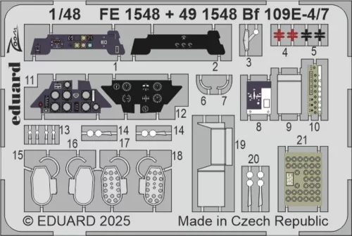 Eduard - Bf 109E-4/7 for Tamiya