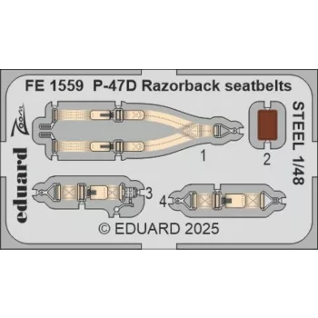 Eduard - P-47D Razorback for Miniart