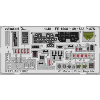Eduard - P-47N for MiniArt