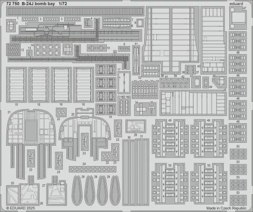 Eduard - B-24J for Hasegawa