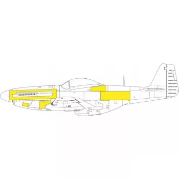 Eduard - P-51D surface panels 1/72 recommended for EDUARD