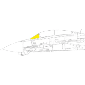   Eduard Accessories - F-14A windshield TFace  GREAT WALL HOBBY