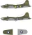 Eduard - B-17F US national insignia & code letters for Revell