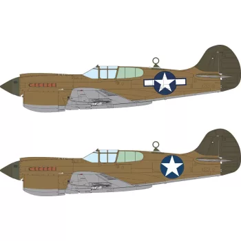 Eduard - P-40K US national insignia for Eduard