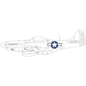Eduard - P-51D national insignia 1/48 EDUARD