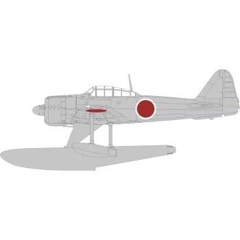 Eduard - A6M2-N Rufe national insignia 1/48 EDUARD
