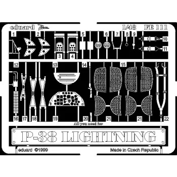 Eduard - P-38 Lightning
