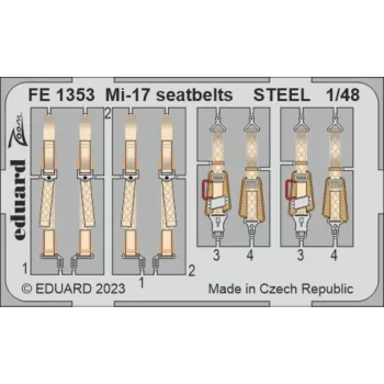 Eduard - Mi-17 seatbelts STEEL 48 AMK