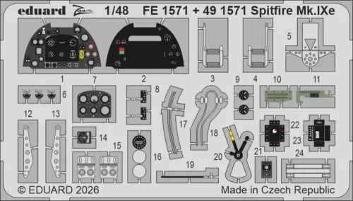 Eduard - Spitfire Mk.Ixe for Airfix