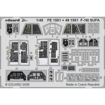 Eduard - F-16I SUFA for Great Wall Hobby