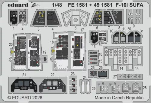 Eduard - F-16I SUFA for Great Wall Hobby
