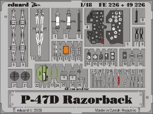 Eduard - P-47D Razorback