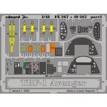 Eduard - TBF-1 Avenger