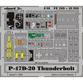 Eduard - P-47D-20 Thunderbolt