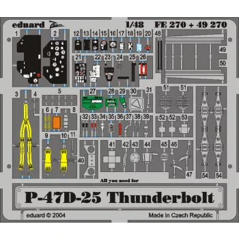 Eduard - P-47D-25 Thunderbolt