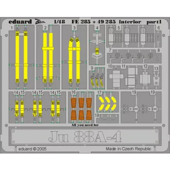 Eduard - Ju 88A-4 interior