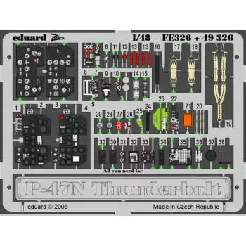 Eduard - P-47N Thunderbolt for Academy