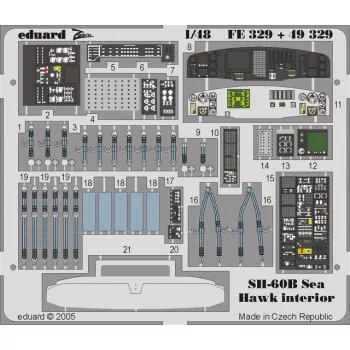 Eduard - SH-60B Sea Hawk interior