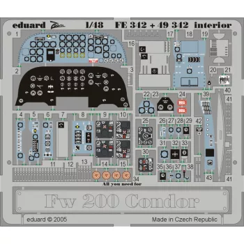 Eduard - Fw 200 Condor interior