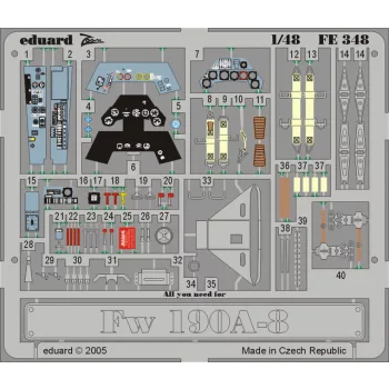 Eduard - Fw 190A-8 for Tamiya 61095