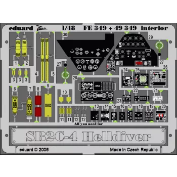 Eduard - SB2C-4 Helldiver interior for Revell-Monogram