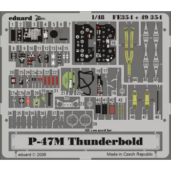 Eduard - P-47M Thunderbolt for Tamiya.