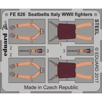 Eduard - Seatbelts Italy WWII fighters STEEL