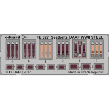 Eduard - Seatbelts IJAAF WWII STEEL