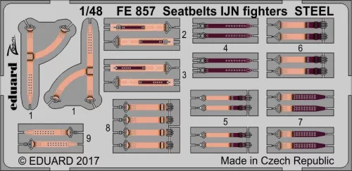 Eduard - Seatbelts IJN fighters STEEL