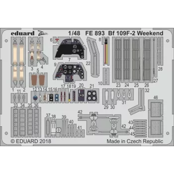 Eduard - Bf 109F-2 Weekend for Eduard