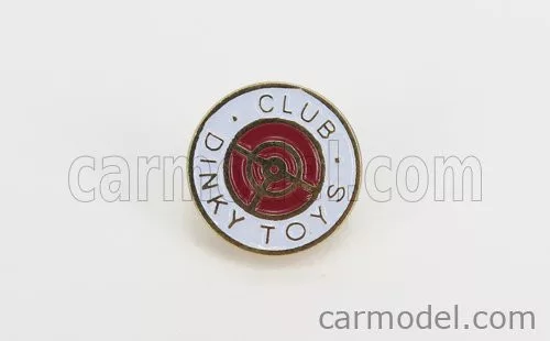 Edicola - Accessories Metal Pin Dinky Toys - Spilla In Metallo White Red