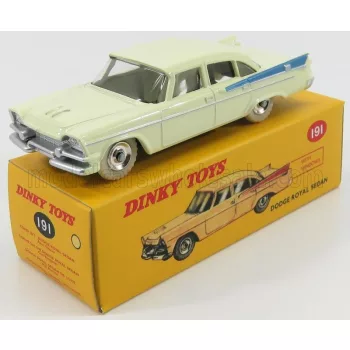 Edicola - DODGE ROYAL SEDAN 1955 CREAM LIGHT BLUE