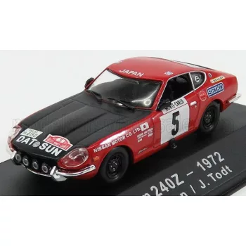   Edicola - NISSAN DATSUN N 5 RALLY MONTECARLO 1972 R.AALTONEN - J.TODT RED BLACK