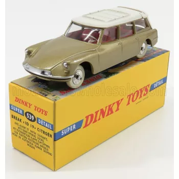 Edicola - CITROEN ID 19 BREAK 1965 GOLD MET IVORY
