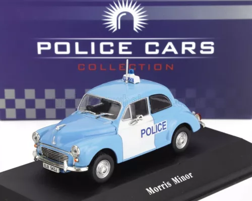 Edicola - MORRIS MINOR POLICE 1957 LIGHT BLUE WHITE