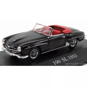   Edicola - Mercedes Benz Sl-Class 190Sl Spider Cabriolet (W121) 1955 Black