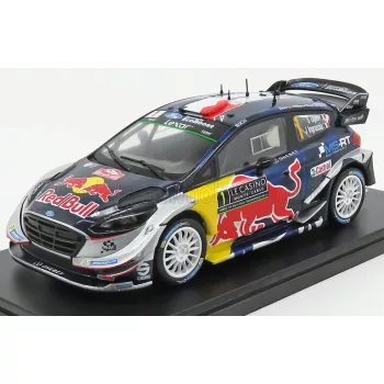   Edicola - FORD ENGLAND FIESTA WRC TEAM M-SPORT N 1 WINNER RALLY MONTECARLO WORLD CHAMPION 2017 S.OGIER - J.INGRASSIA BLUE RED YELLOW