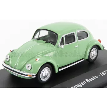   Edicola - VOLKSWAGEN BEETLE MAGGIOLINO 1972 - BLISTER BOX LIGHT GREEN