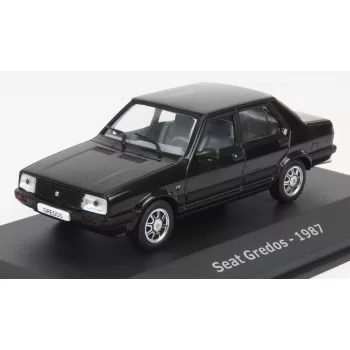   Edicola - SEAT GREDOS 1987 - CON VETRINA - WITH SHOWCASE BLACK