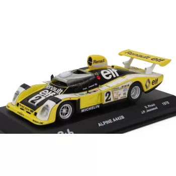   Edicola - RENAULT ALPINE A442B 2.0L TURBO V6 TEAM RENAULT SPORT N 2 WINNER 24h LE MANS 1978 DIDIER PIRONI - JEAN PIERRE JAUSSAUD YELLOW WHITE BLACK