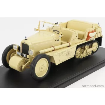   Edicola - Citroen Autochenille P17 Semicingolato De La Croisiere Jaune 1930 Military Sand