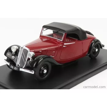   Edicola - Citroen Traction 7C Avant Cabriolet Soft-Top Closed 1934 Copper Black