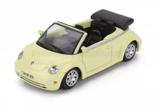 Edicola - VOLKSWAGEN NEW BEETLE CABRIOLET OPEN 2003 BEIGE