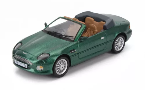 Edicola - ASTON MARTIN DB7 VANTAGE VOLANTE SPIDER CABRIOLET OPEN 1993 GREEN