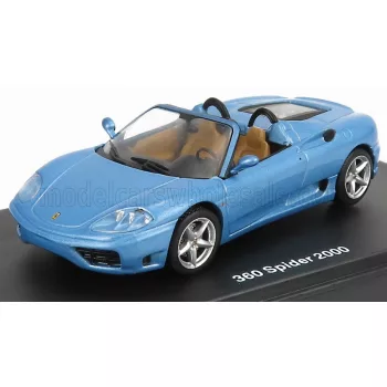 Edicola - FERRARI 360 SPIDER 2000 LIGHT BLUE MET